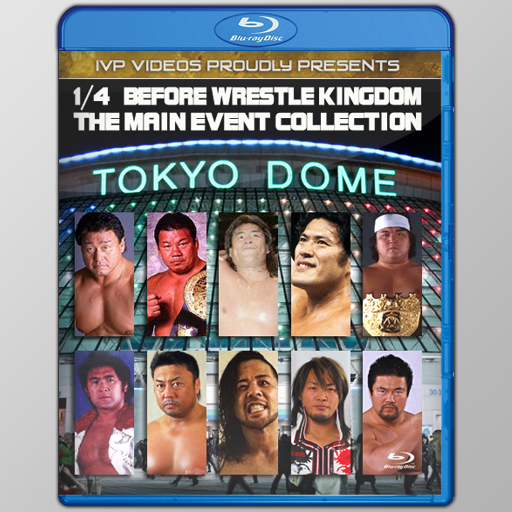 NJPW January 4th Main Events (Blu-Ray with Cover Art)